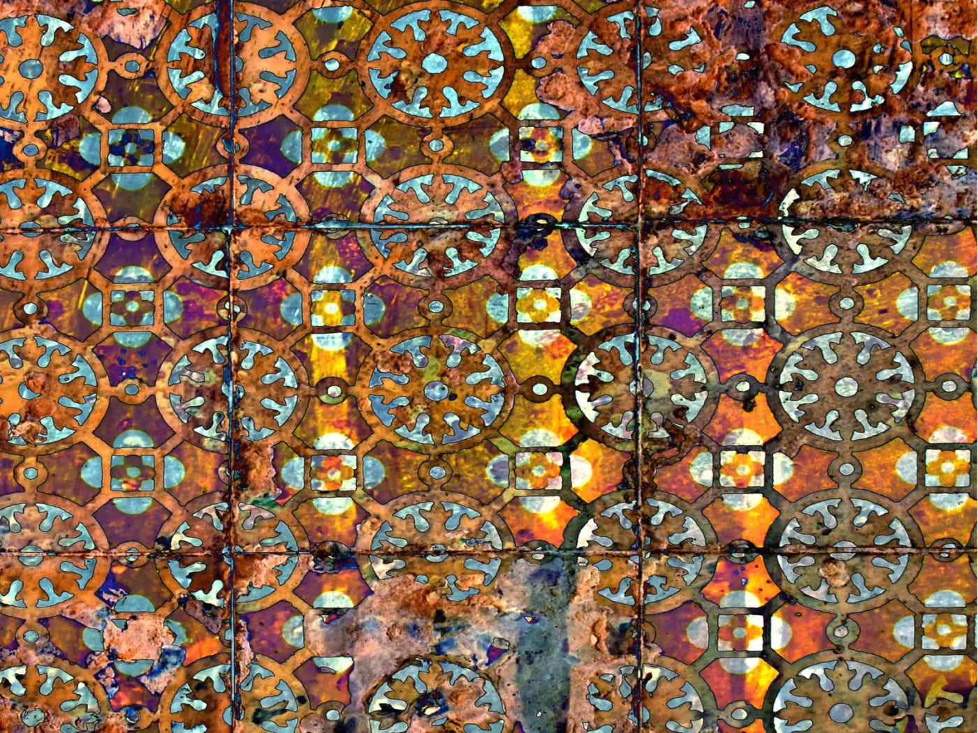Kalaidascope 68X5 Fleece ( 80 X 60 Inch ) Backdrop