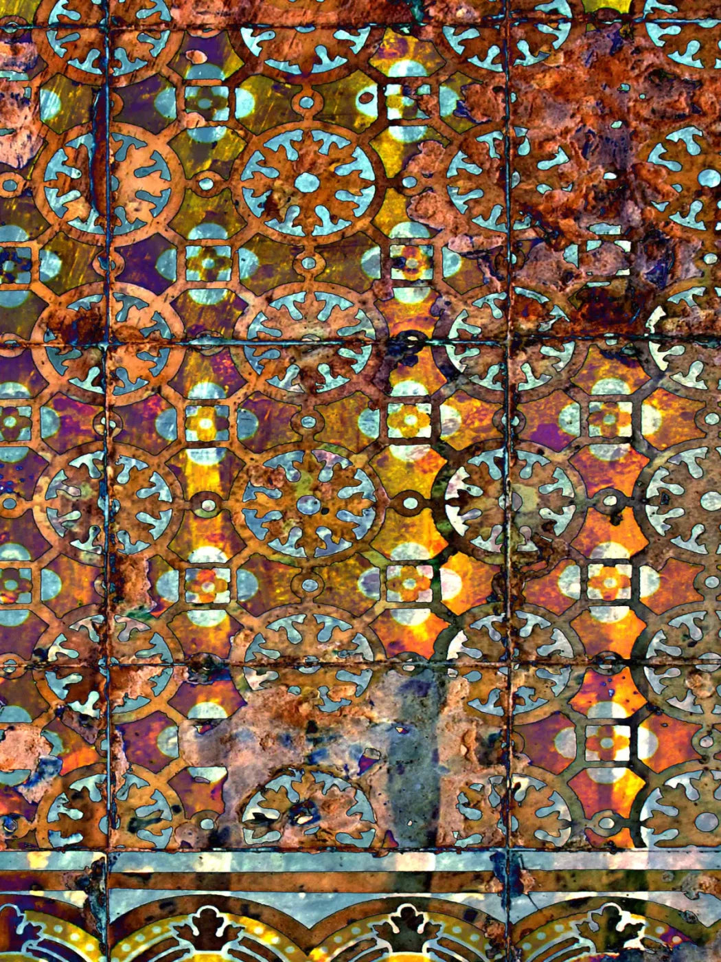 Kalaidascope 8X10 Fleece ( 96 X 120 Inch ) Backdrop