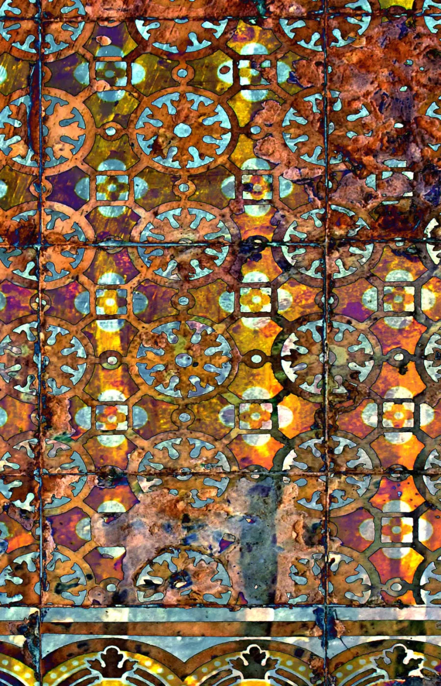 Kalaidascope 8X12 Ultracloth ( 96 X 144 Inch ) Backdrop