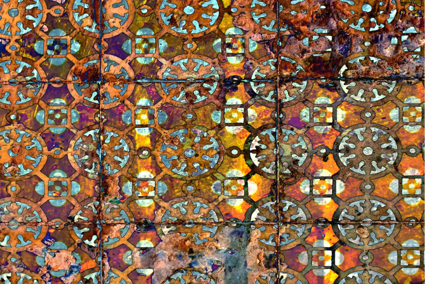 Kalaidascope 8X5 Ultracloth ( 96 X 60 Inch ) Backdrop