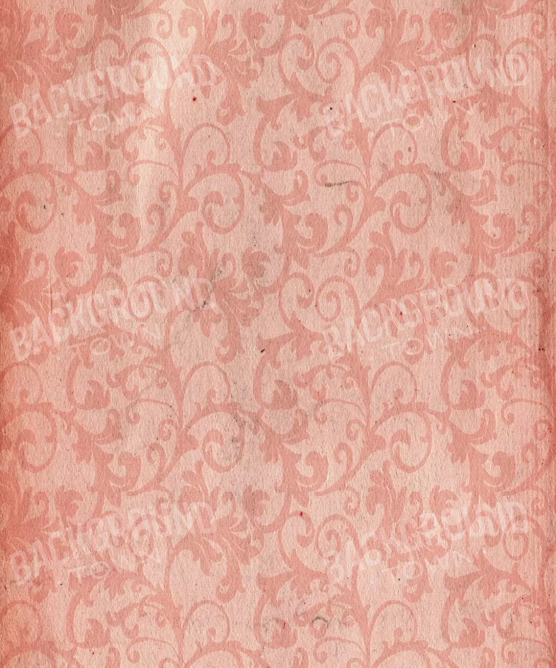 Orange Damask Backdrop for Photography