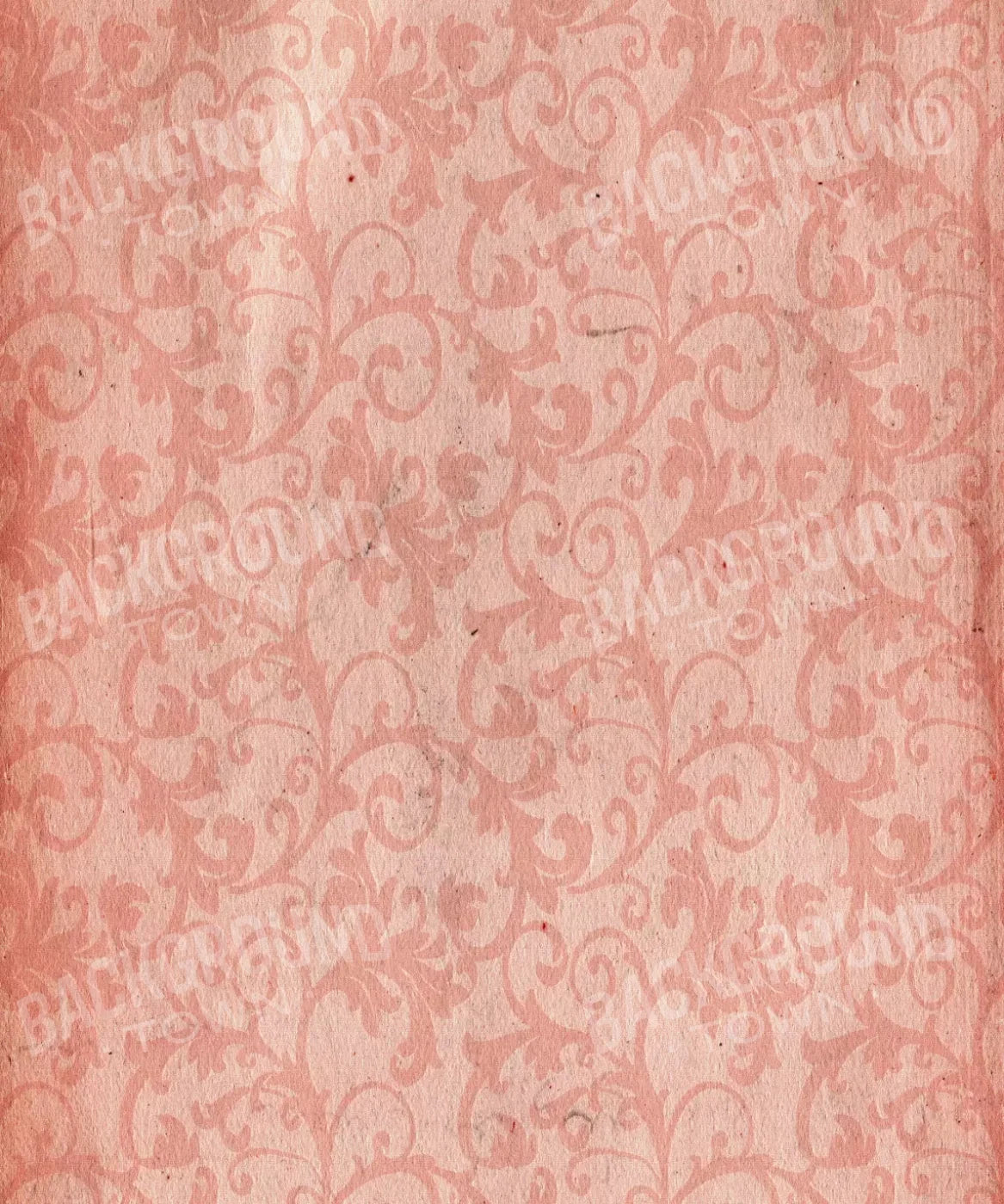 Orange Damask Backdrop for Photography