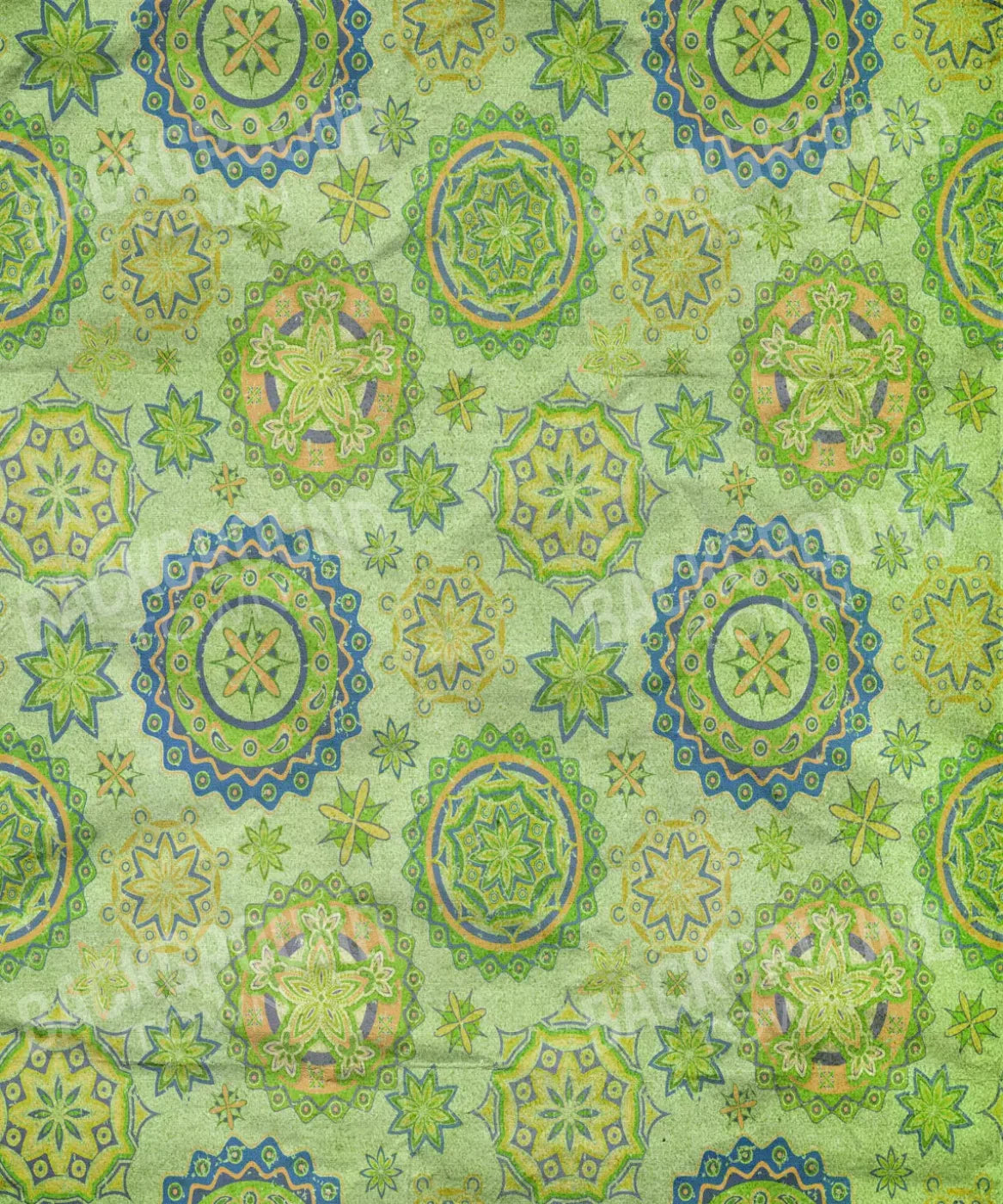 Green Pattern Backdrop for Photography