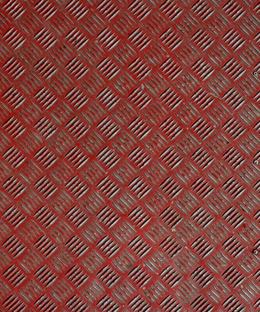 Red Steel and Metal Backdrop for Photography