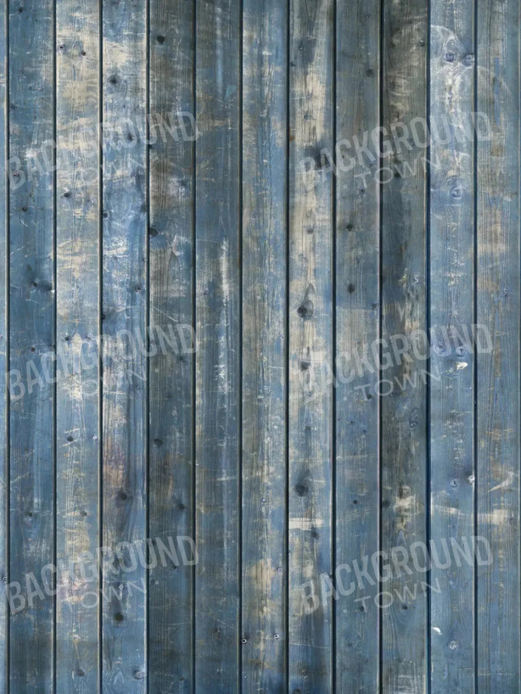 Knotty Blue 8X10 Fleece ( 96 X 120 Inch ) Backdrop