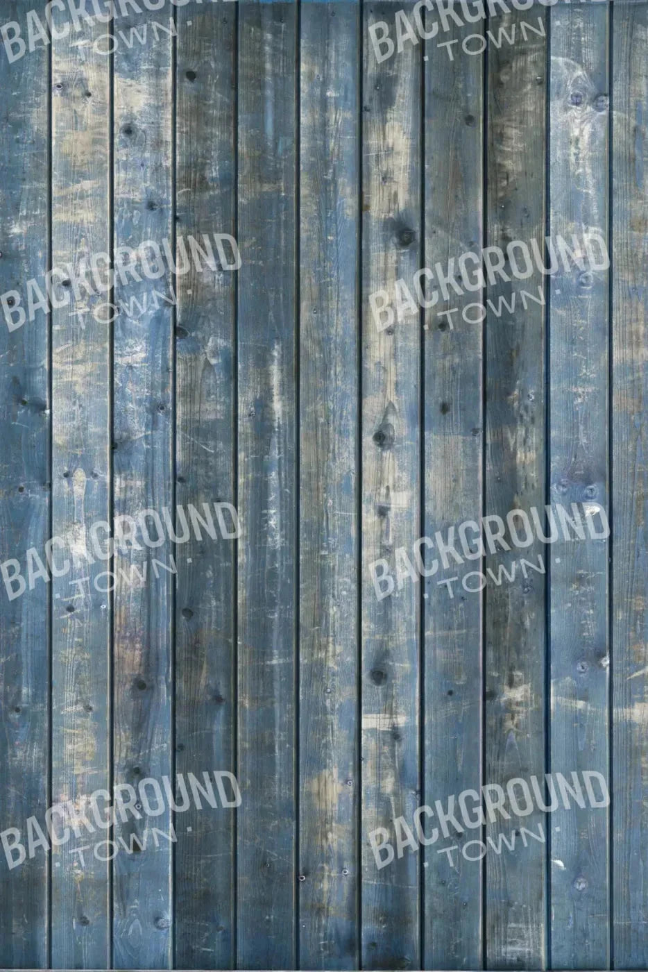 Knotty Blue Rubbermat Floor 4X5 ( 48 X 60 Inch )