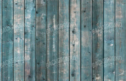 Knotty Teal 12X8 Ultracloth ( 144 X 96 Inch ) Backdrop