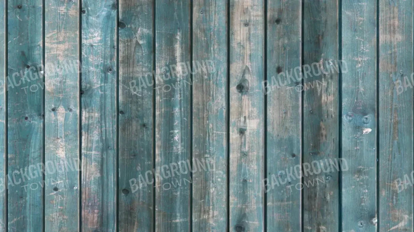 Knotty Teal 14X8 Ultracloth ( 168 X 96 Inch ) Backdrop