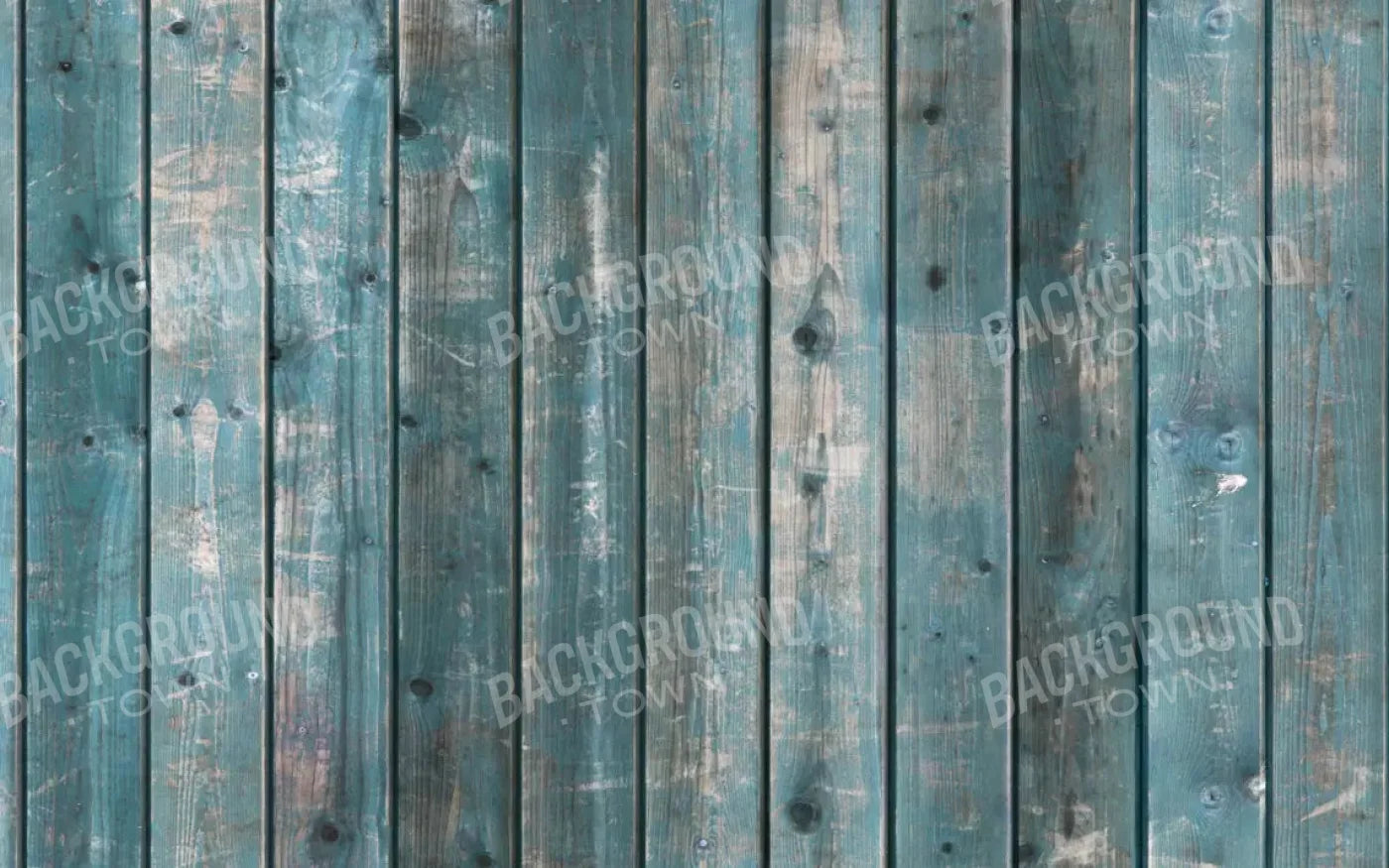 Knotty Teal 14X9 Ultracloth ( 168 X 108 Inch ) Backdrop