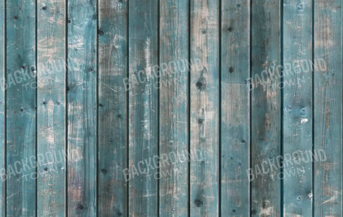 Knotty Teal 16X10 Ultracloth ( 192 X 120 Inch ) Backdrop
