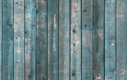 Knotty Teal 16X10 Ultracloth ( 192 X 120 Inch ) Backdrop