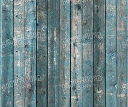 Knotty Teal 5X42 Fleece ( 60 X 50 Inch ) Backdrop