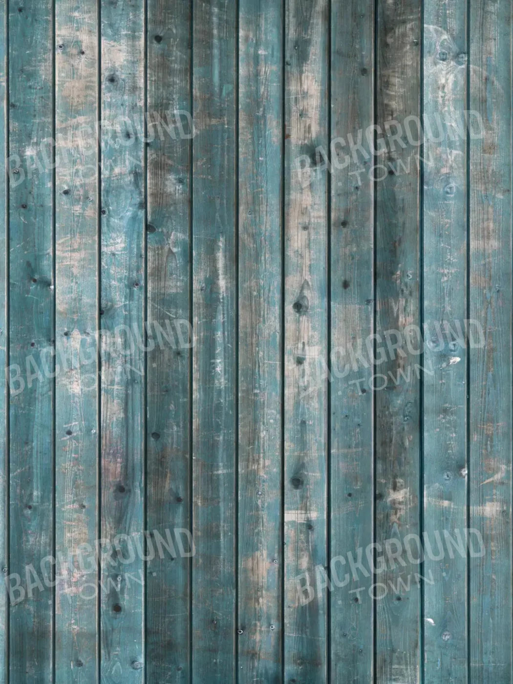 Knotty Teal 5X7 Ultracloth ( 60 X 84 Inch ) Backdrop