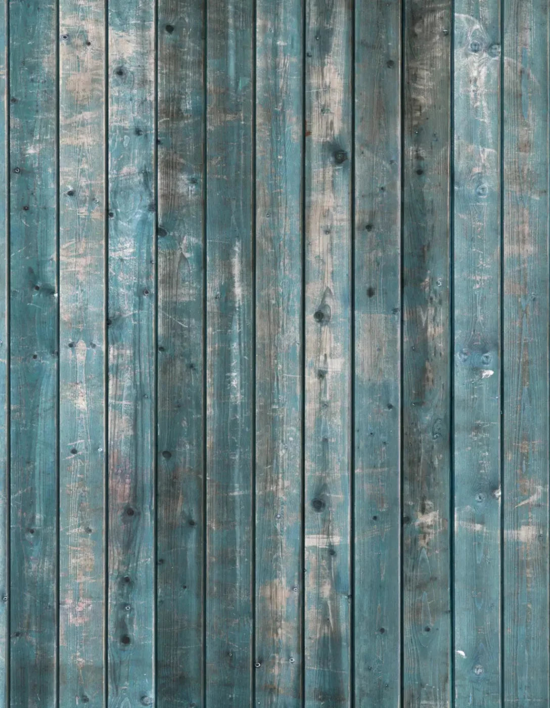 Knotty Teal 6X8 Fleece ( 72 X 96 Inch ) Backdrop