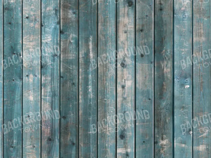 Knotty Teal 7X5 Ultracloth ( 84 X 60 Inch ) Backdrop