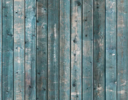 Knotty Teal 8X6 Fleece ( 96 X 72 Inch ) Backdrop