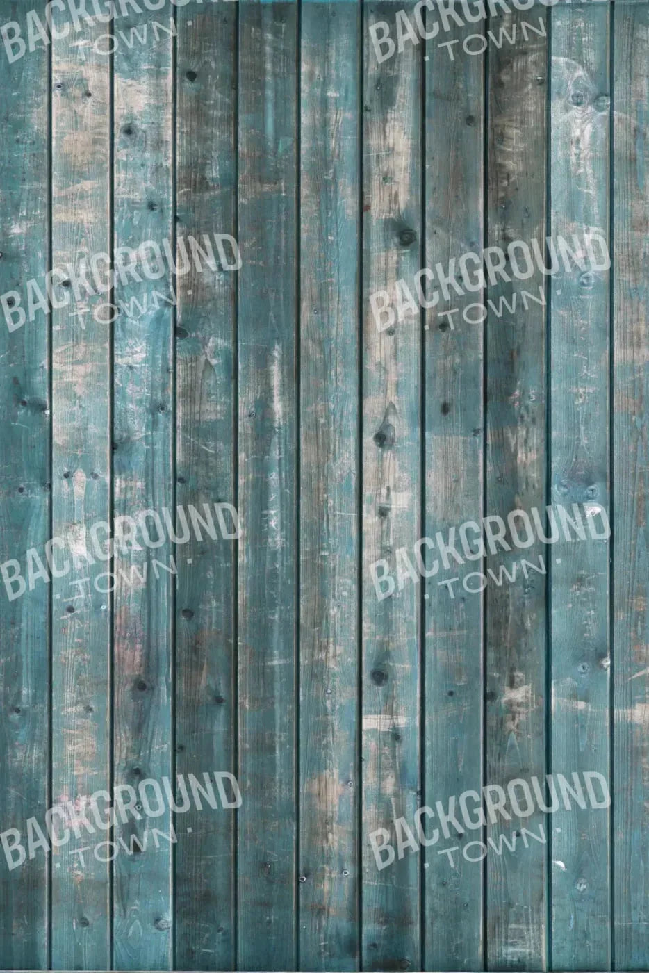 Knotty Teal Rubbermat Floor 4X5 ( 48 X 60 Inch )