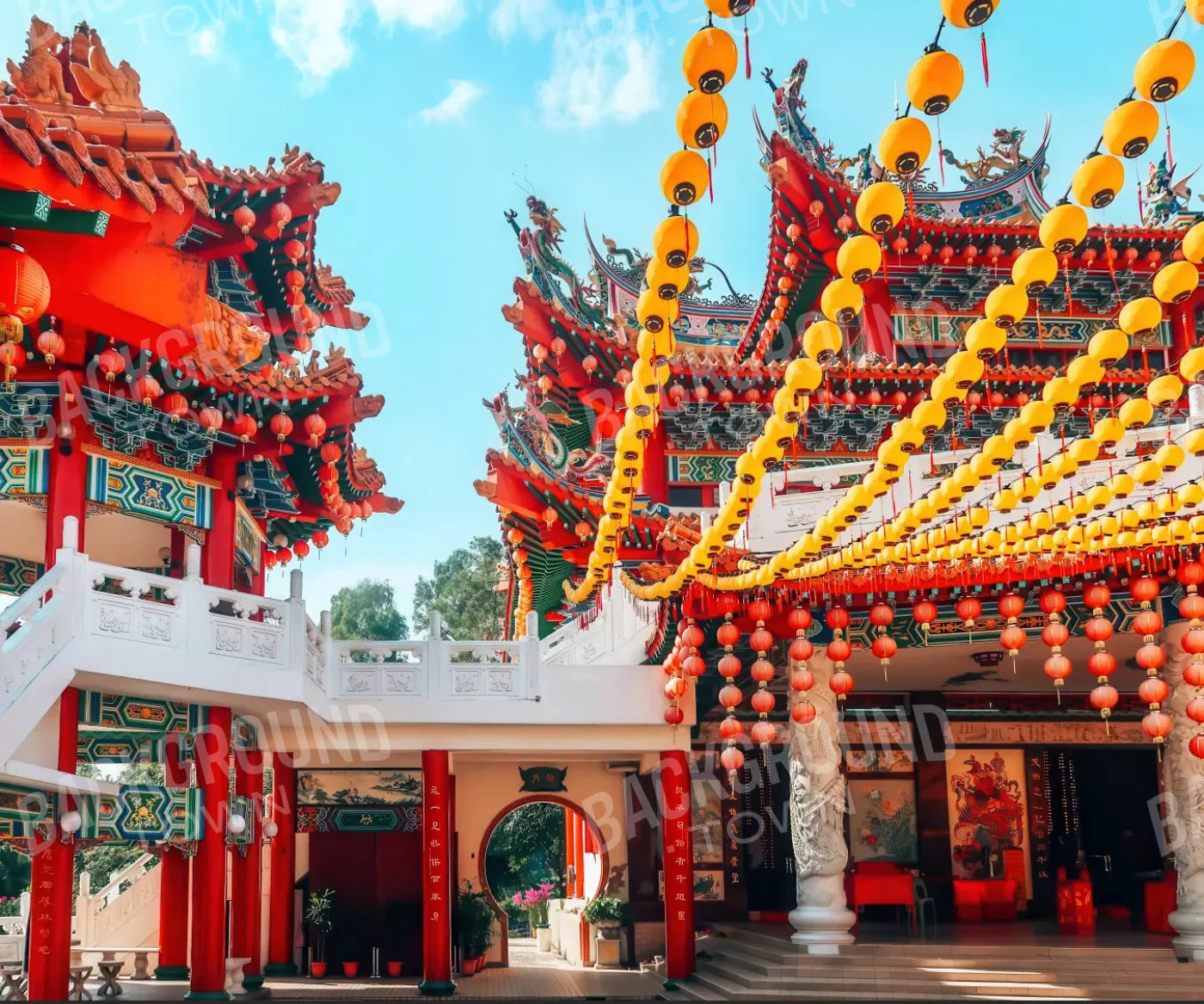 Kuala Lumpur 5’x4’2 Fleece (60 x 50 inch) Backdrop