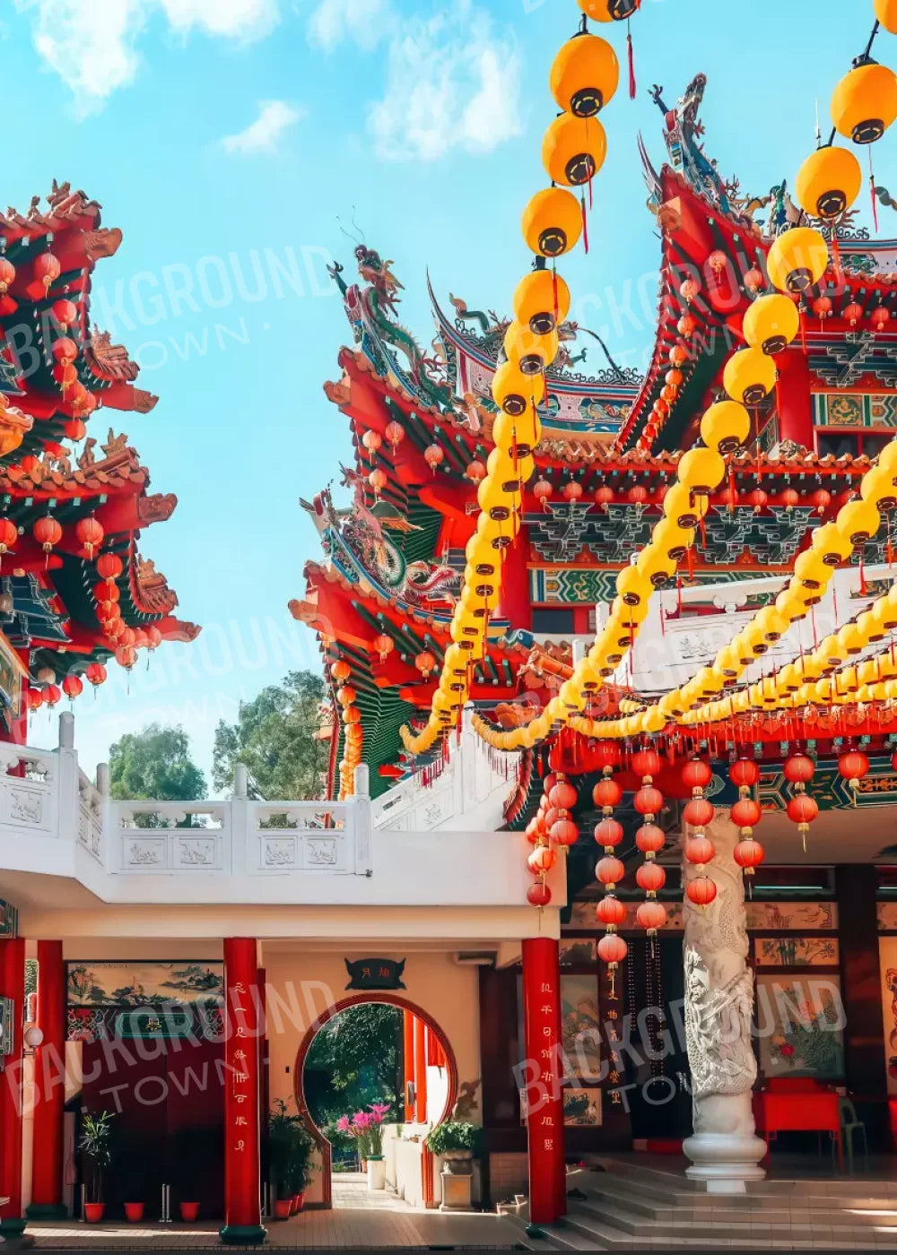 Kuala Lumpur 5’x7’ UltraCloth for Westcott X-Drop (60 x 84 inch) Backdrop