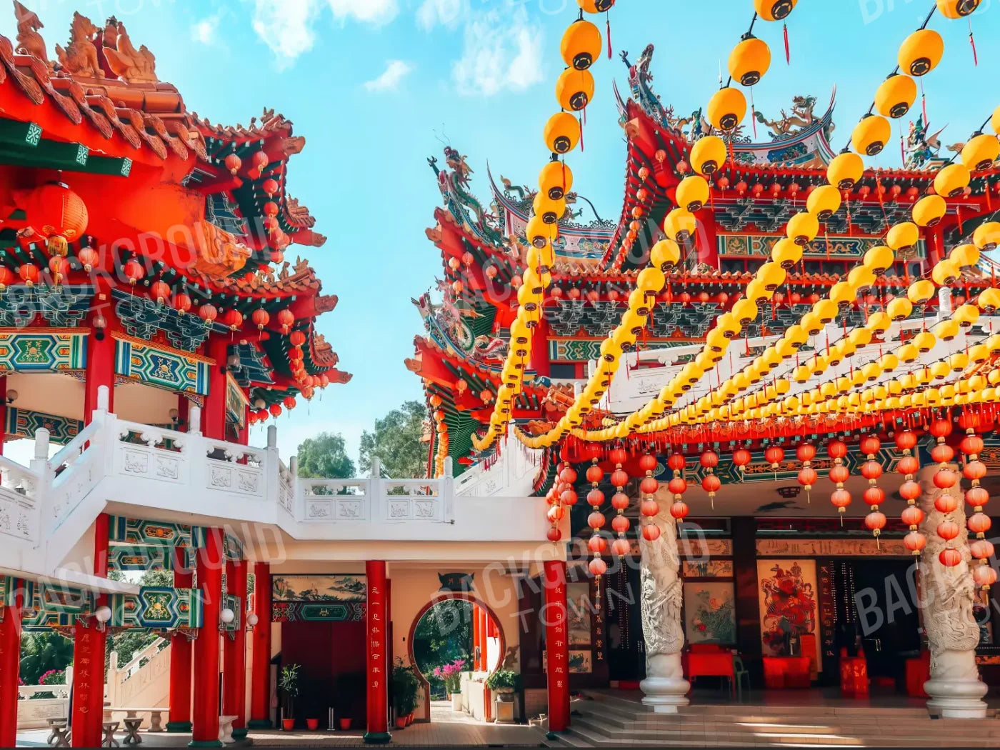 Kuala Lumpur 6’8x5’ Fleece (80 x 60 inch) Backdrop