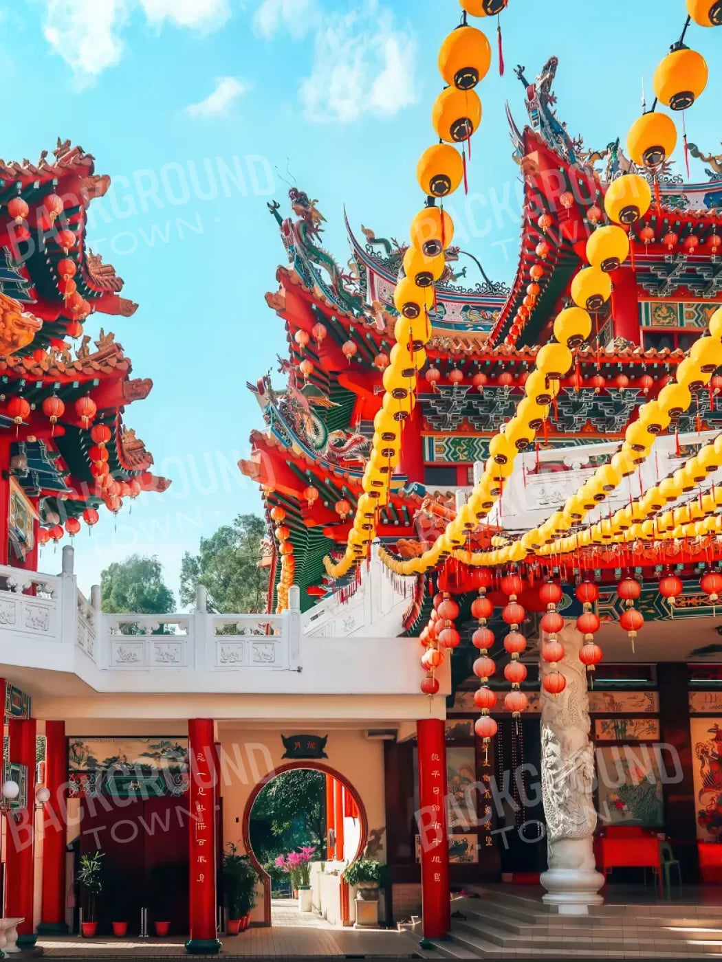 Kuala Lumpur 6’x8’ Fleece (72 x 96 inch) Backdrop