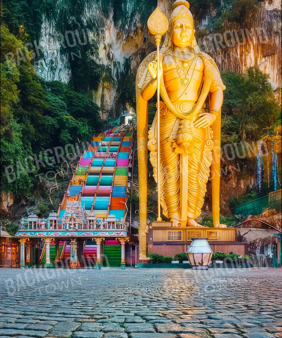 Kuala Lumpur Murugan 10’x12’ UltraCloth (120 x 144 inch) Backdrop