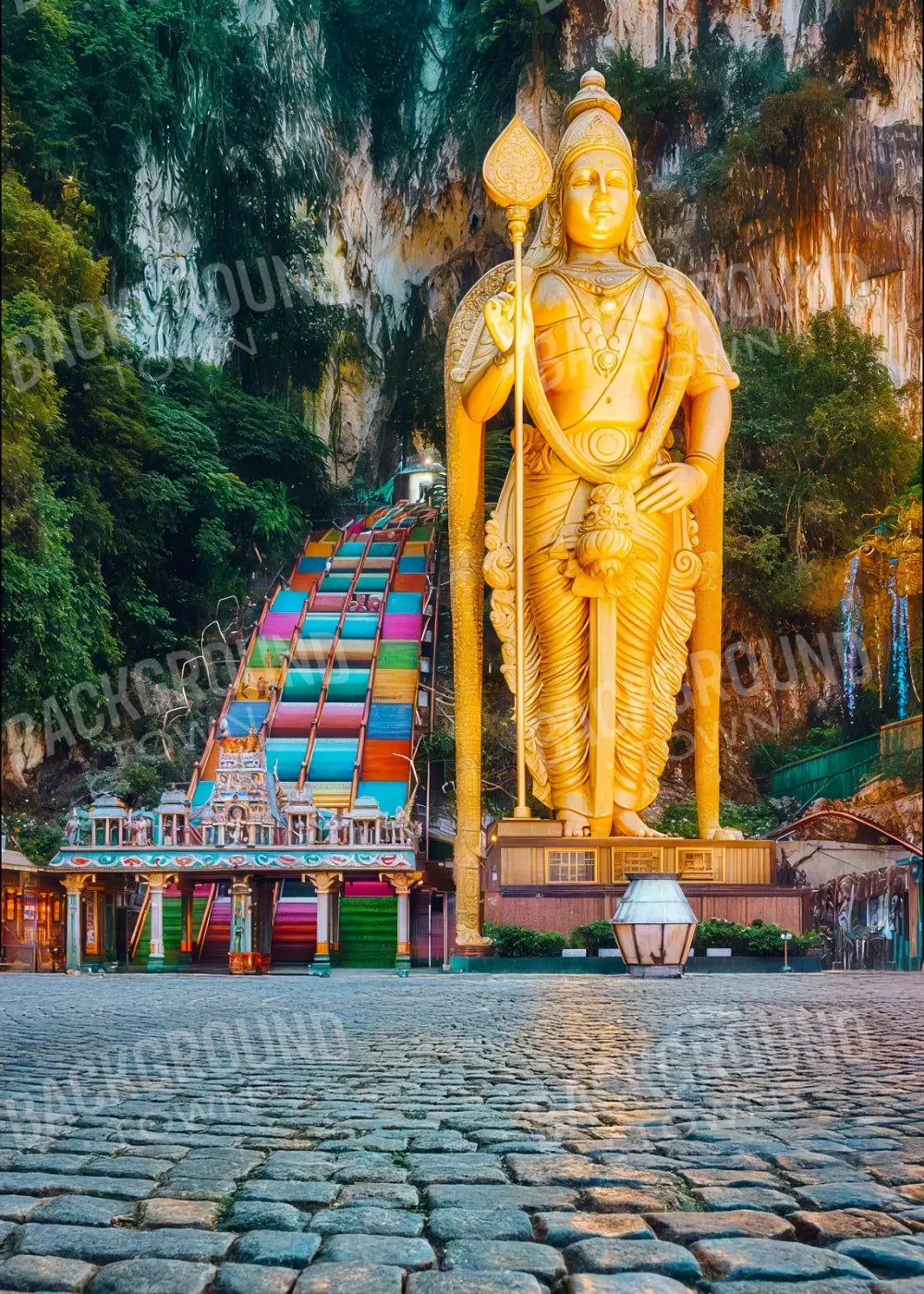 Kuala Lumpur Murugan 5’x7’ UltraCloth (60 x 84 inch) Backdrop