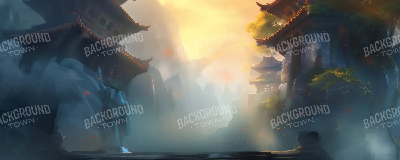 KungFu Street 20’x8’ UltraCloth (240 x 96 inch) Backdrop