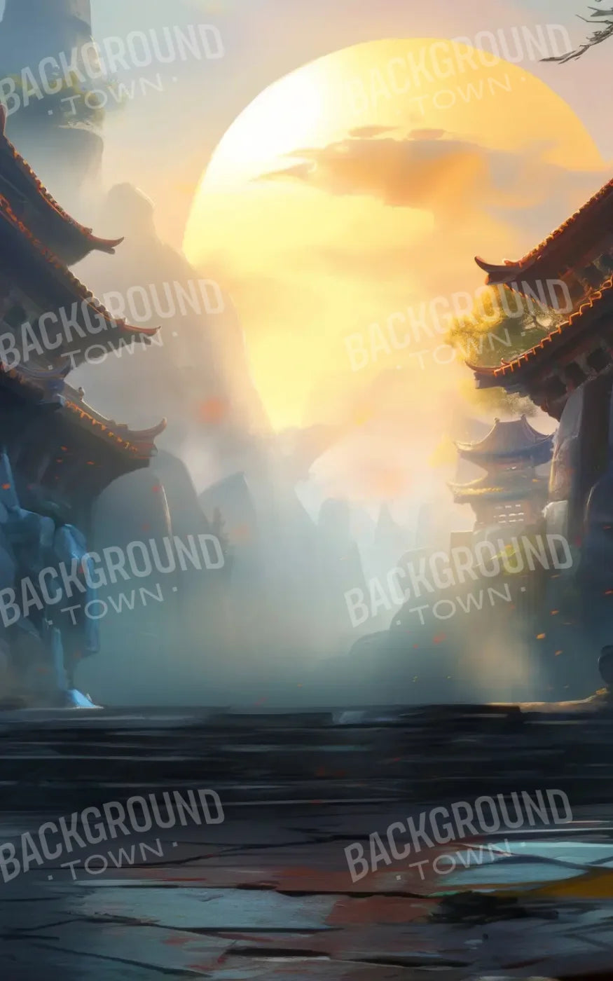 KungFu Street 5’x8’ UltraCloth (60 x 96 inch) Backdrop