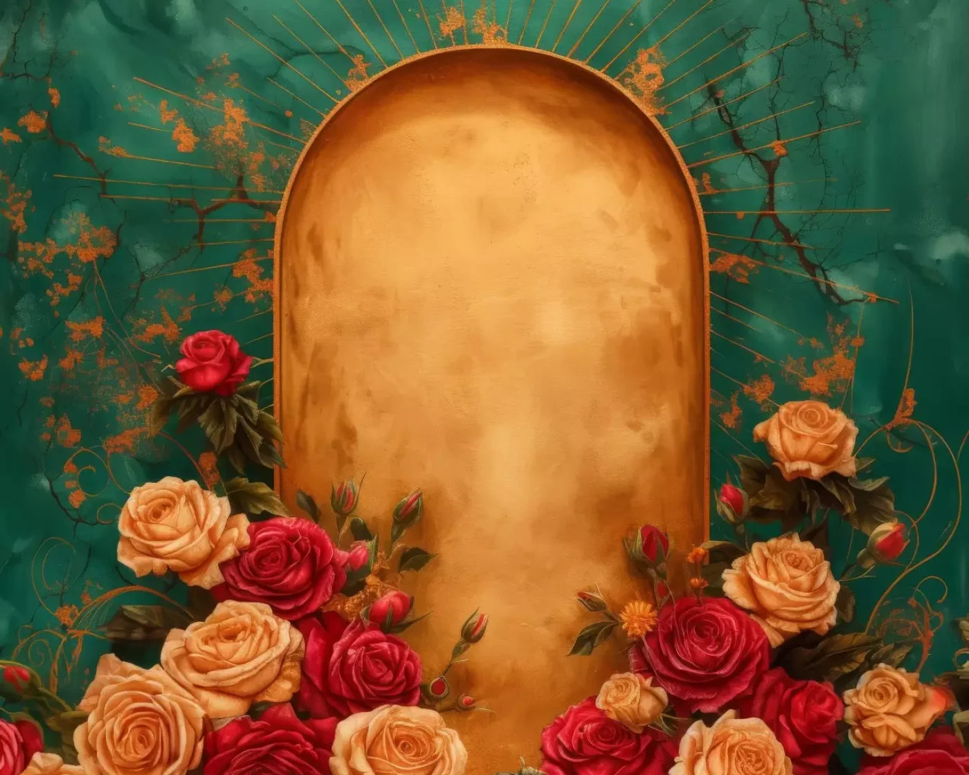 La Virgin 10’X8’ Fleece (120 X 96 Inch) Backdrop