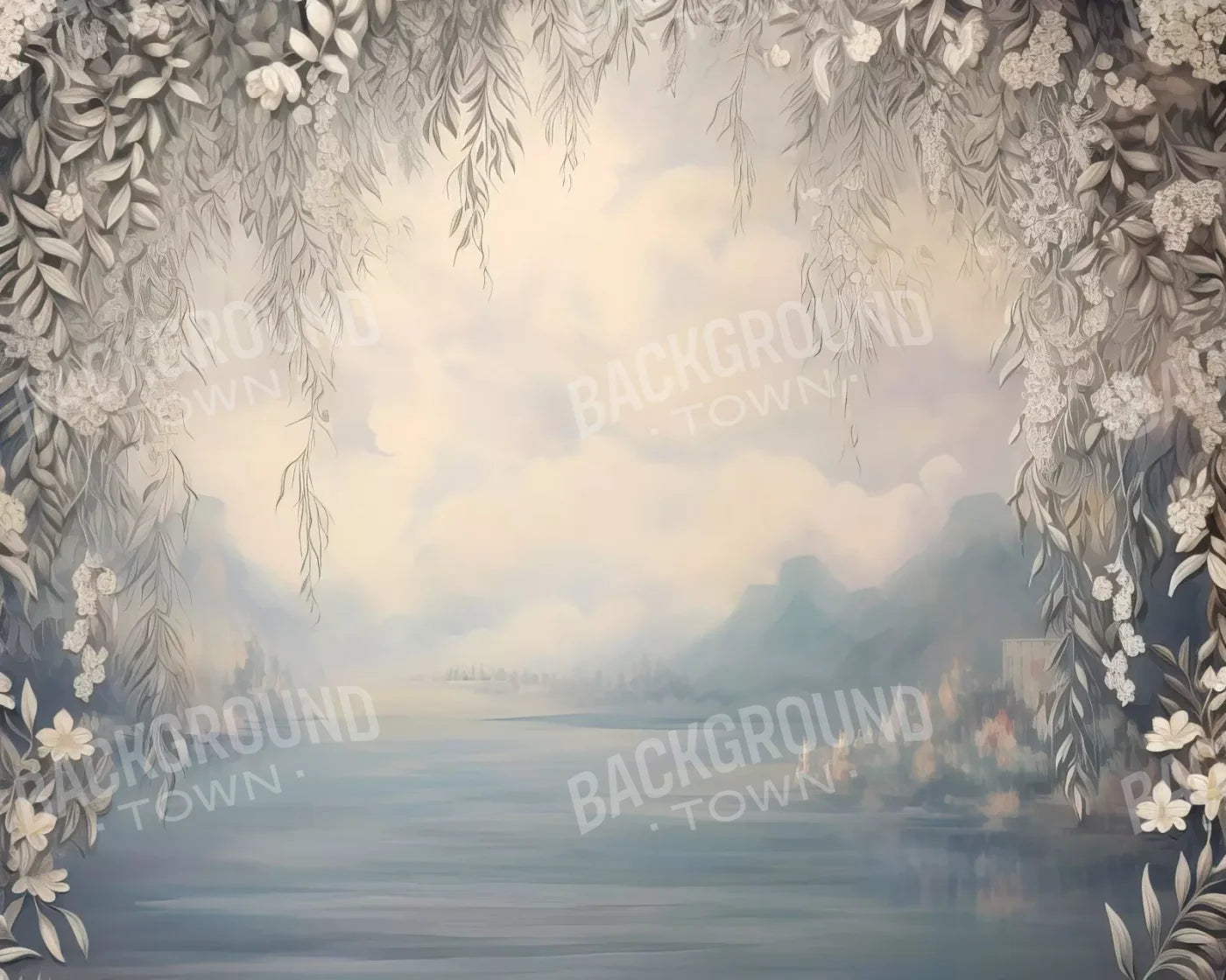 Lake Bough 10’X8’ Fleece (120 X 96 Inch) Backdrop