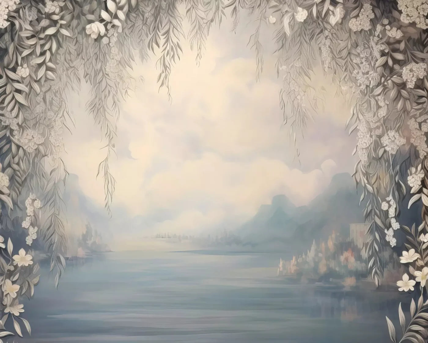 Lake Bough 10’X8’ Fleece (120 X 96 Inch) Backdrop