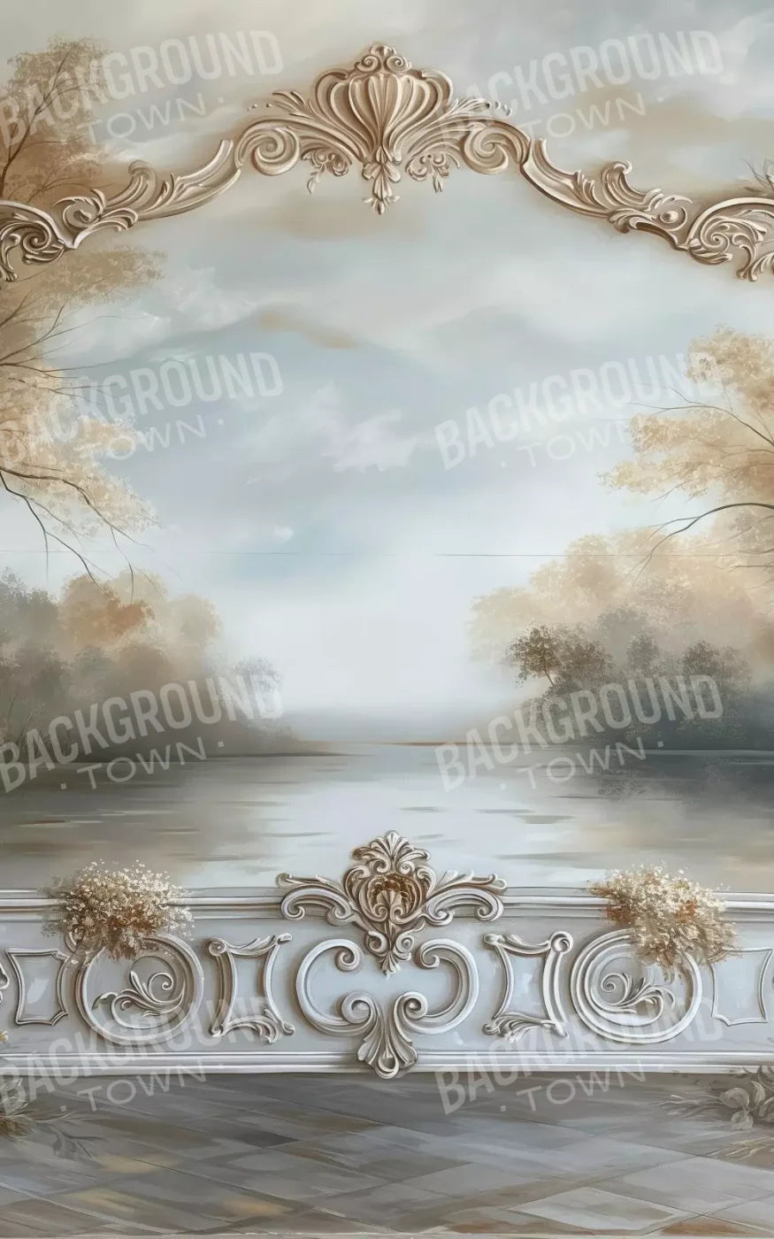 Lakeview Scenic 10’X16’ Ultracloth (120 X 192 Inch) Backdrop