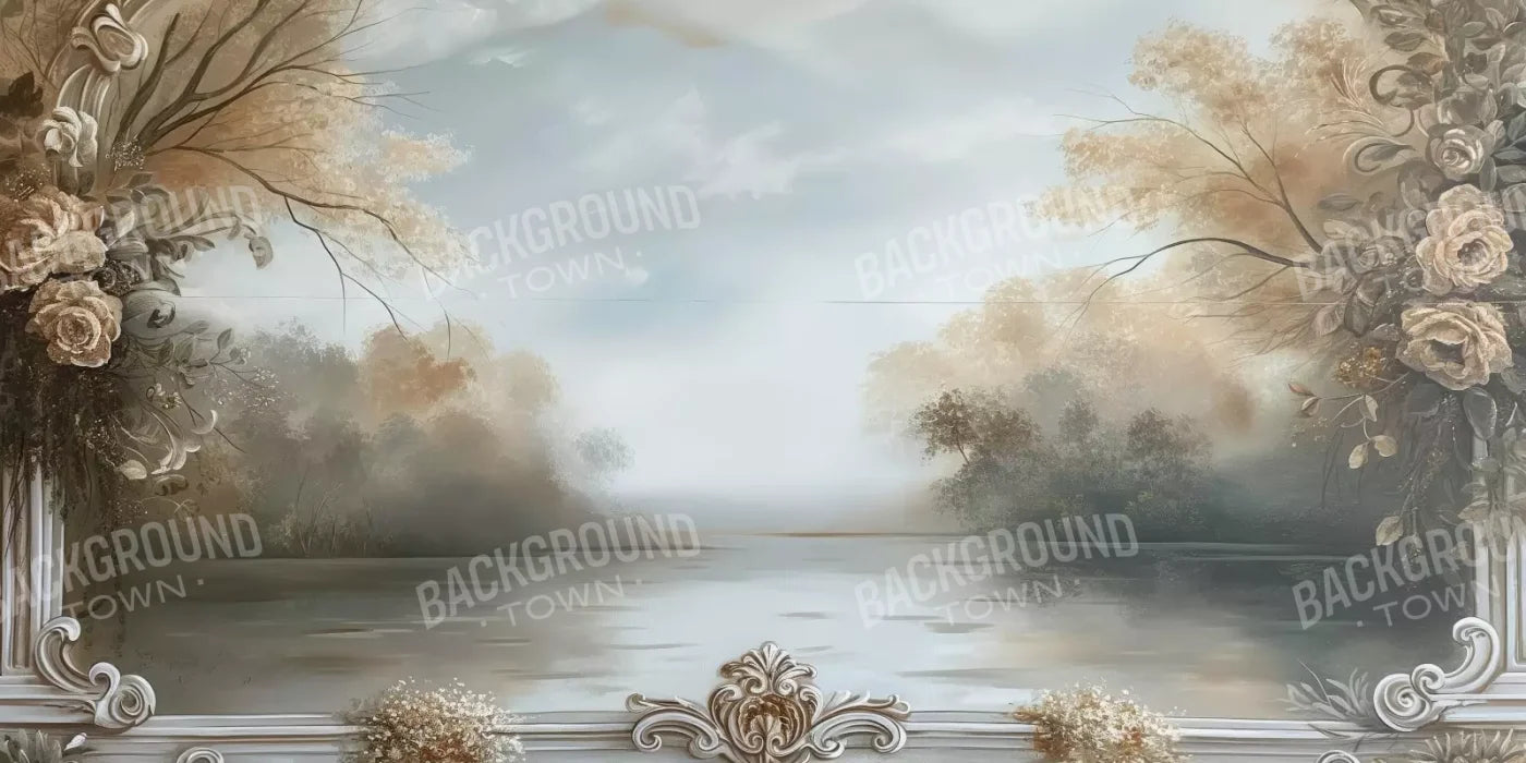 Lakeview Scenic 16’X8’ Ultracloth (192 X 96 Inch) Backdrop