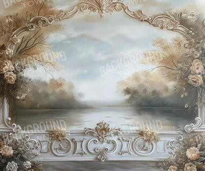 Lakeview Scenic 5’X4’2 Fleece (60 X 50 Inch) Backdrop