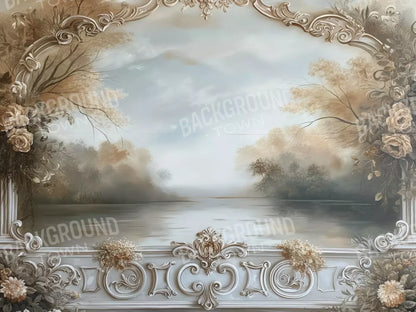Lakeview Scenic 6’8X5’ Fleece (80 X 60 Inch) Backdrop