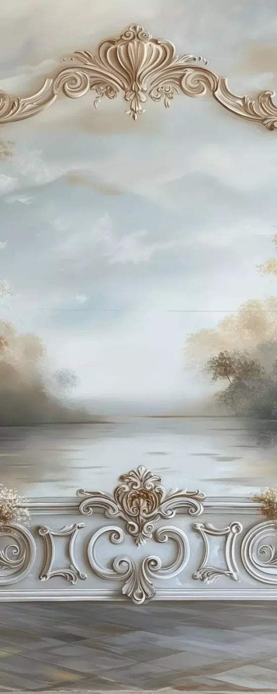 Lakeview Scenic 8’X20’ Ultracloth (96 X 240 Inch) Backdrop