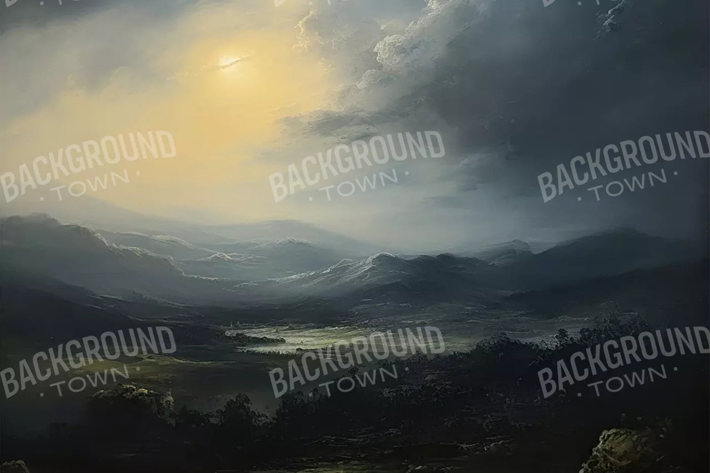 Landscape I 12’X8’ Ultracloth (144 X 96 Inch) Backdrop