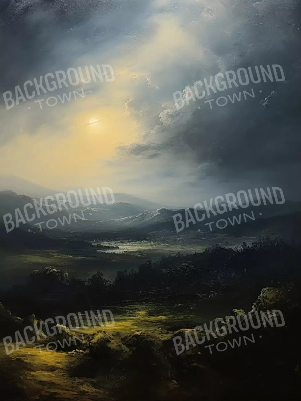 Landscape I 6’X8’ Fleece (72 X 96 Inch) Backdrop