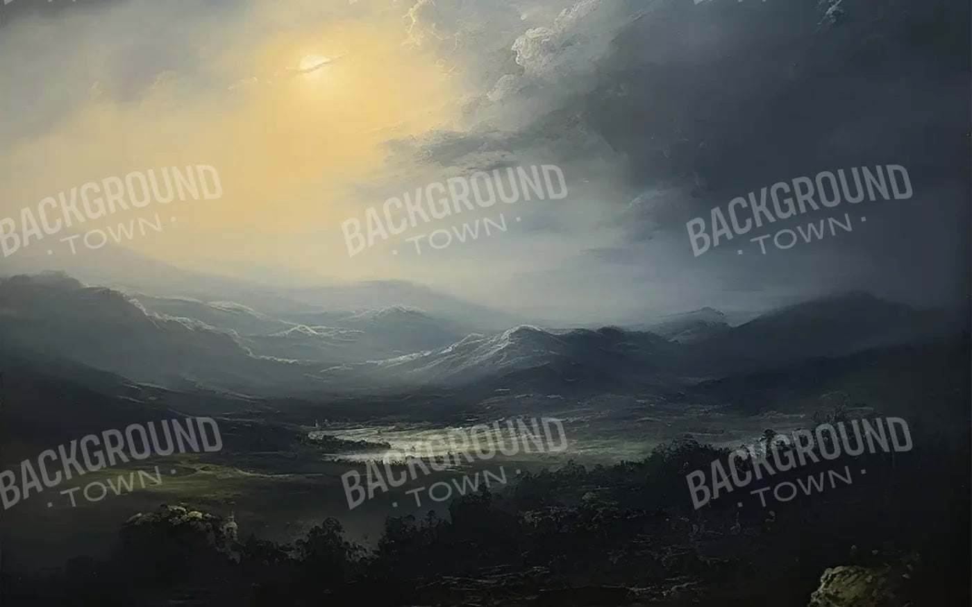 Landscape I 8’X5’ Ultracloth (96 X 60 Inch) Backdrop