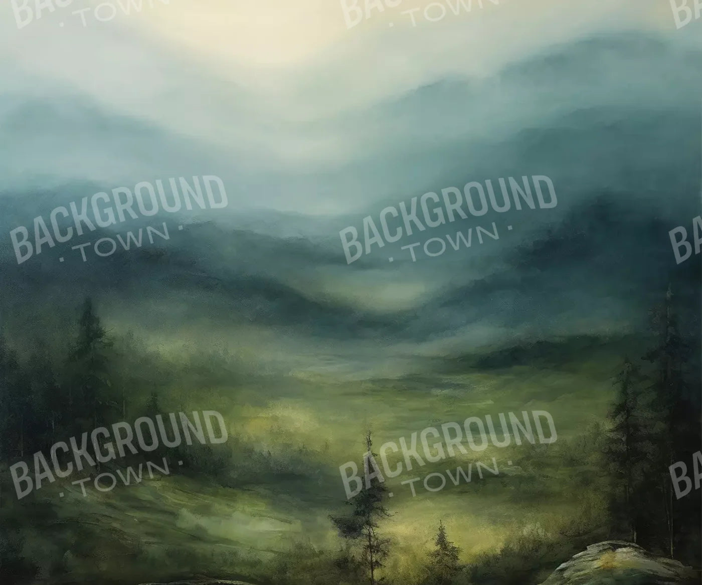 Landscape Ii 5’X4’2 Fleece (60 X 50 Inch) Backdrop