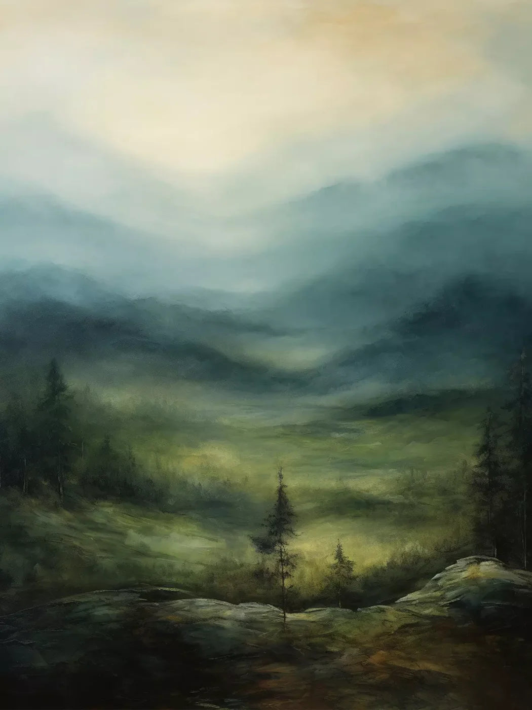 Landscape Ii 6’X8’ Fleece (72 X 96 Inch) Backdrop
