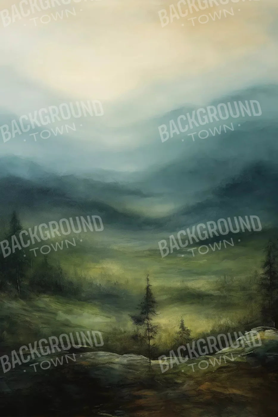 Landscape Ii 8’X12’ Ultracloth (96 X 144 Inch) Backdrop