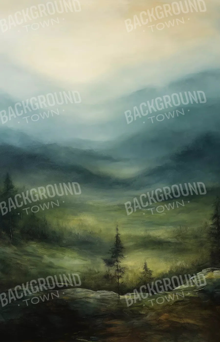 Landscape Ii 9’X14’ Ultracloth (108 X 168 Inch) Backdrop
