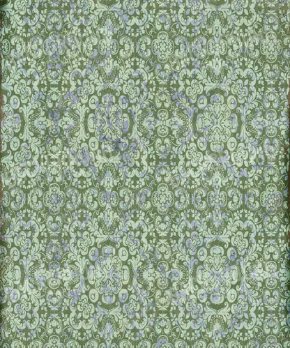 Green Damask Backdrop for Photography