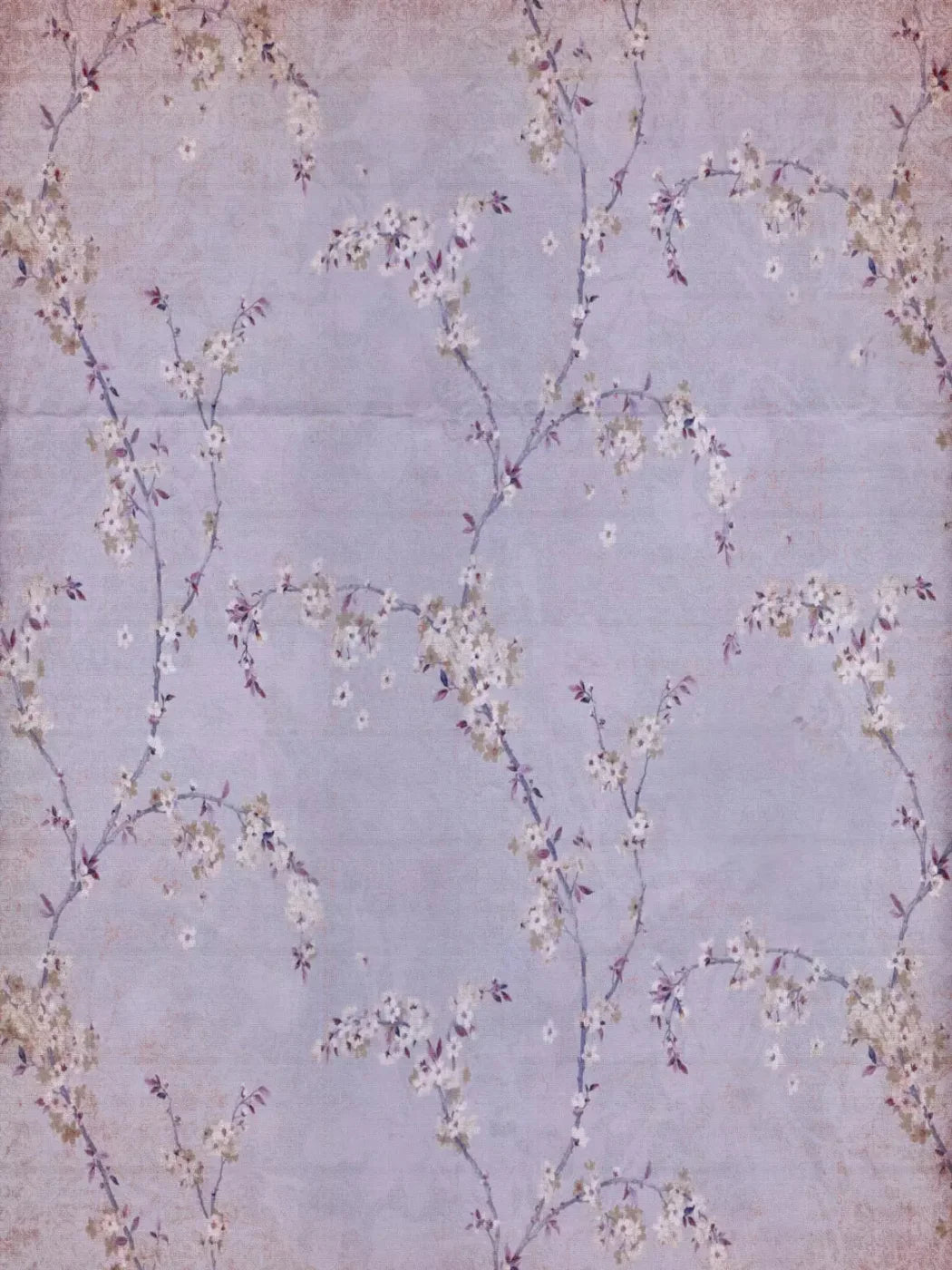 Lavender Blossom 8X10 Fleece ( 96 X 120 Inch ) Backdrop