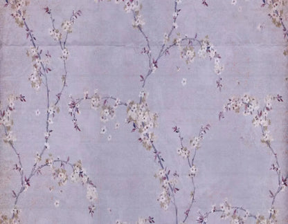 Lavender Blossom 8X6 Fleece ( 96 X 72 Inch ) Backdrop