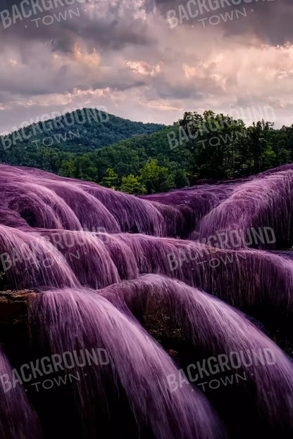 Lavendar Falls 5X8 Ultracloth ( 60 X 96 Inch ) Backdrop