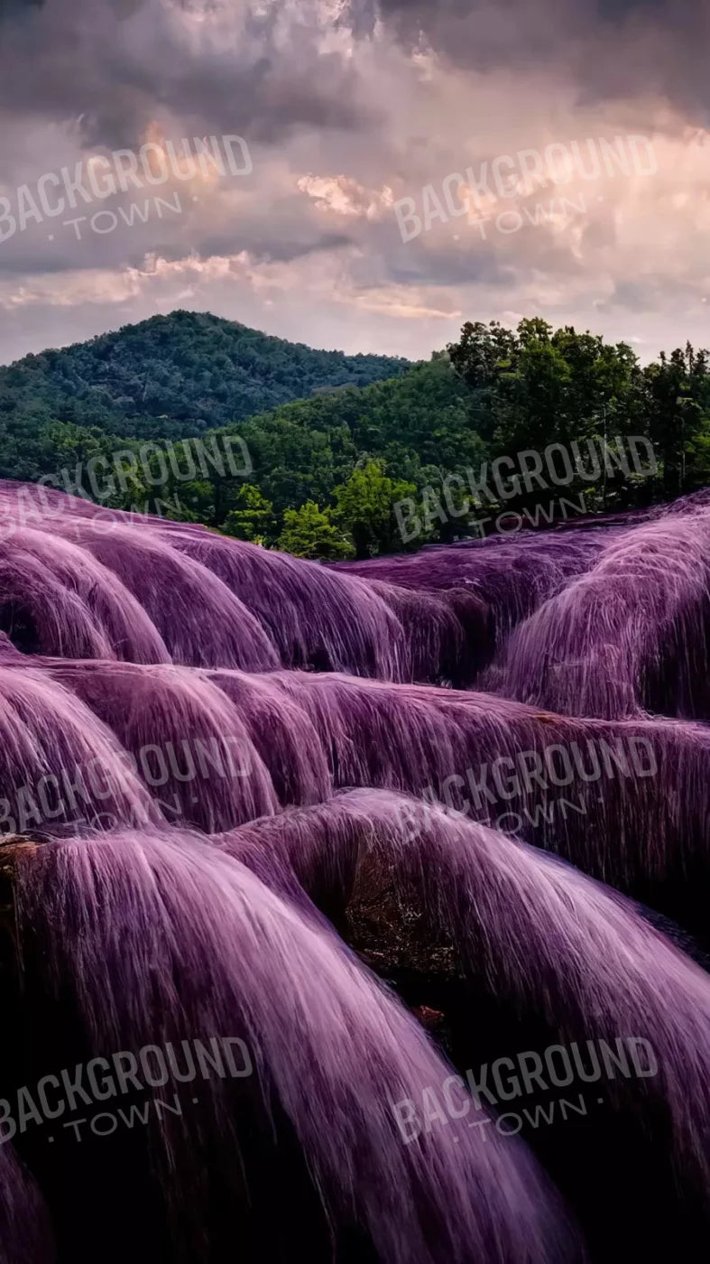 Lavendar Falls 8X14 Ultracloth ( 96 X 168 Inch ) Backdrop