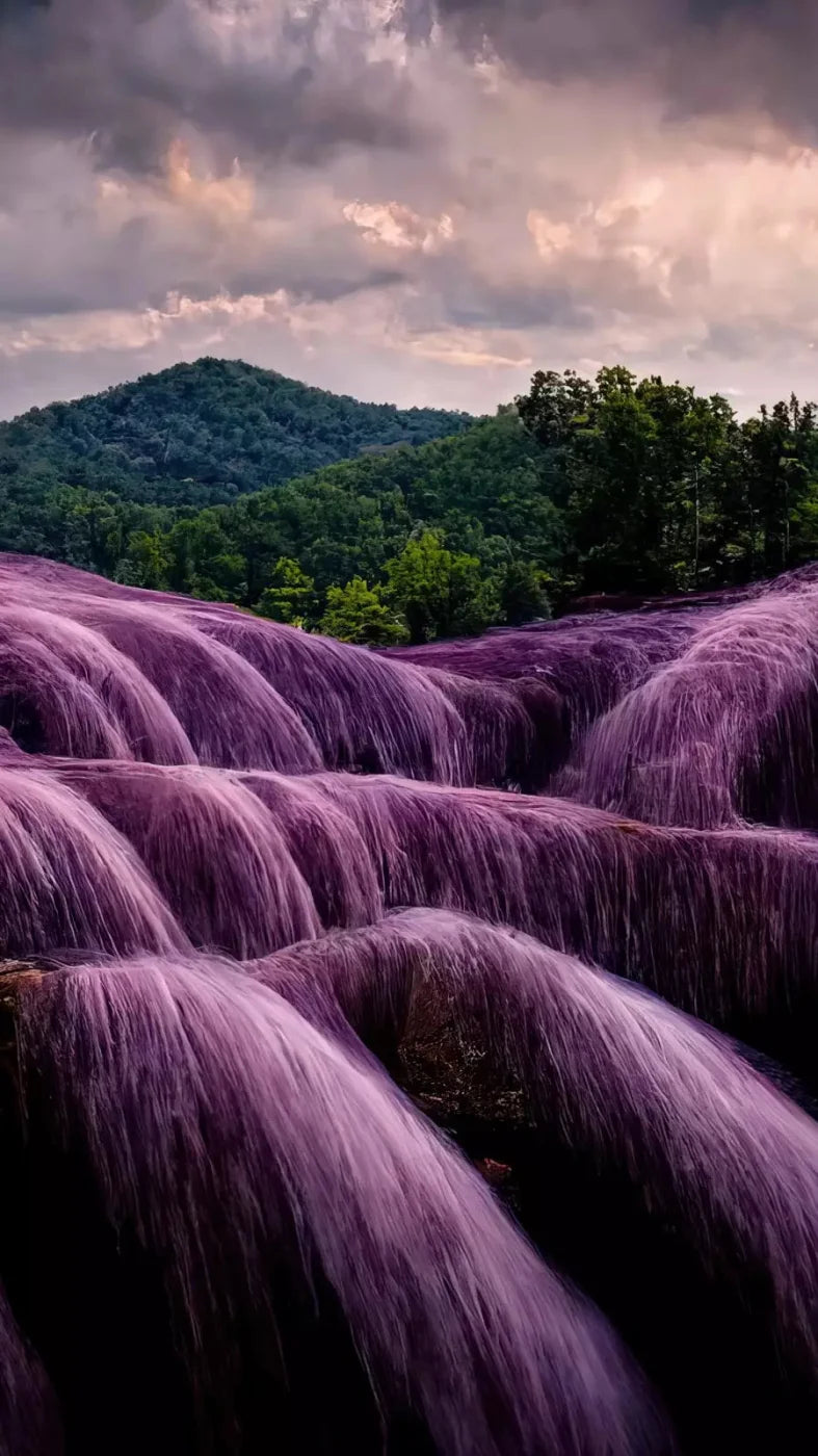 Lavendar Falls 8X14 Ultracloth ( 96 X 168 Inch ) Backdrop